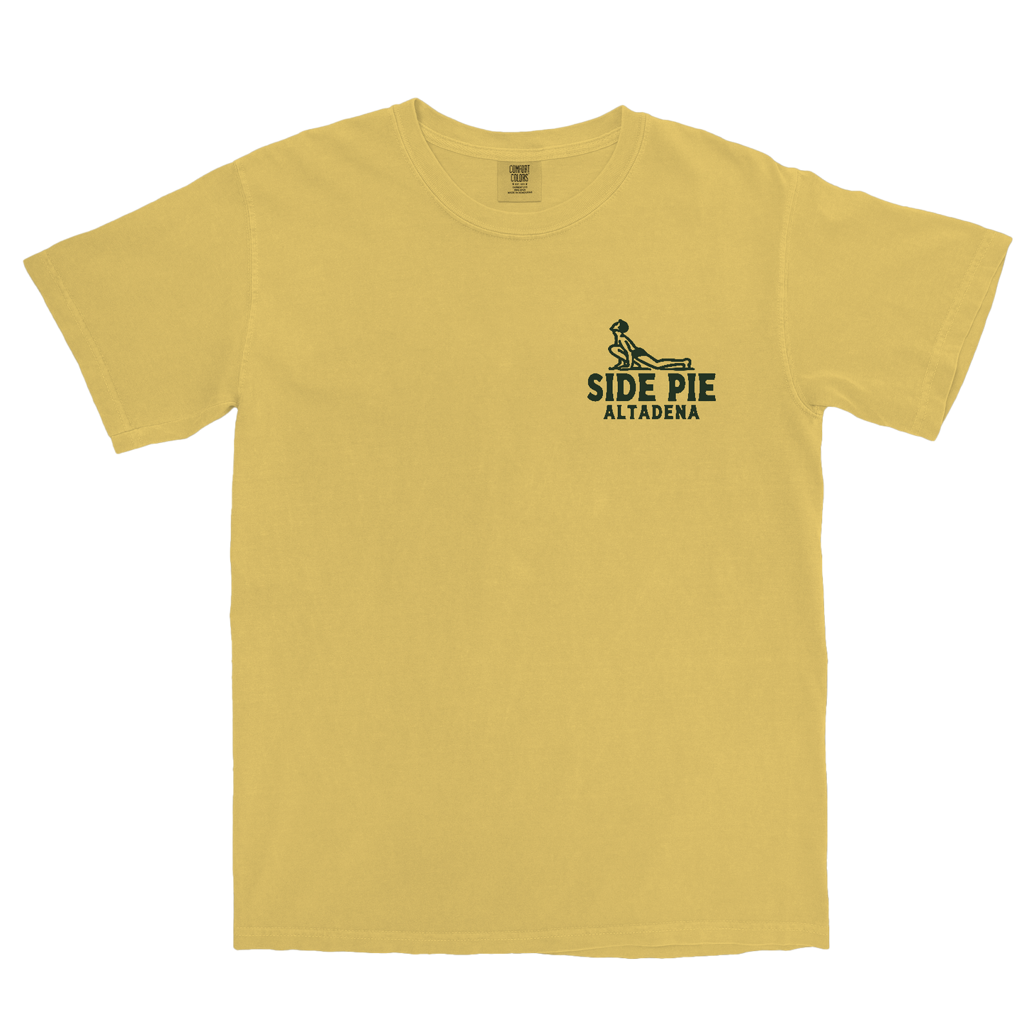Side Pie Wellness - Mustard T-Shirt